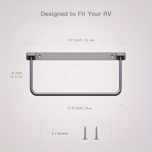 4 Packs-RV Shoe Storage Solution- Aluminum Camper Shoe Rack, Wall-Mounted Organizer Shelf, Efficient Space-Saving Holder For Various Footwear, Essential Accessories For Travel Trailers